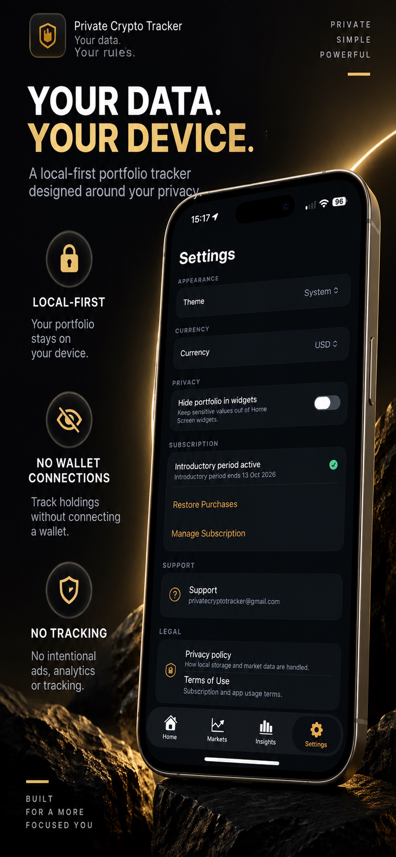 Screenshot 5 of Private Crypto Tracker