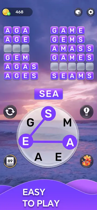 Word Oasis: Calm Puzzle Game screenshot 2
