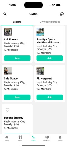 Vybe Fitness screenshot
