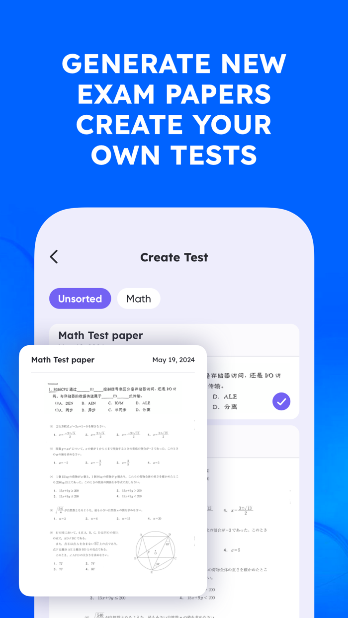 Homework Scanner - handwriting