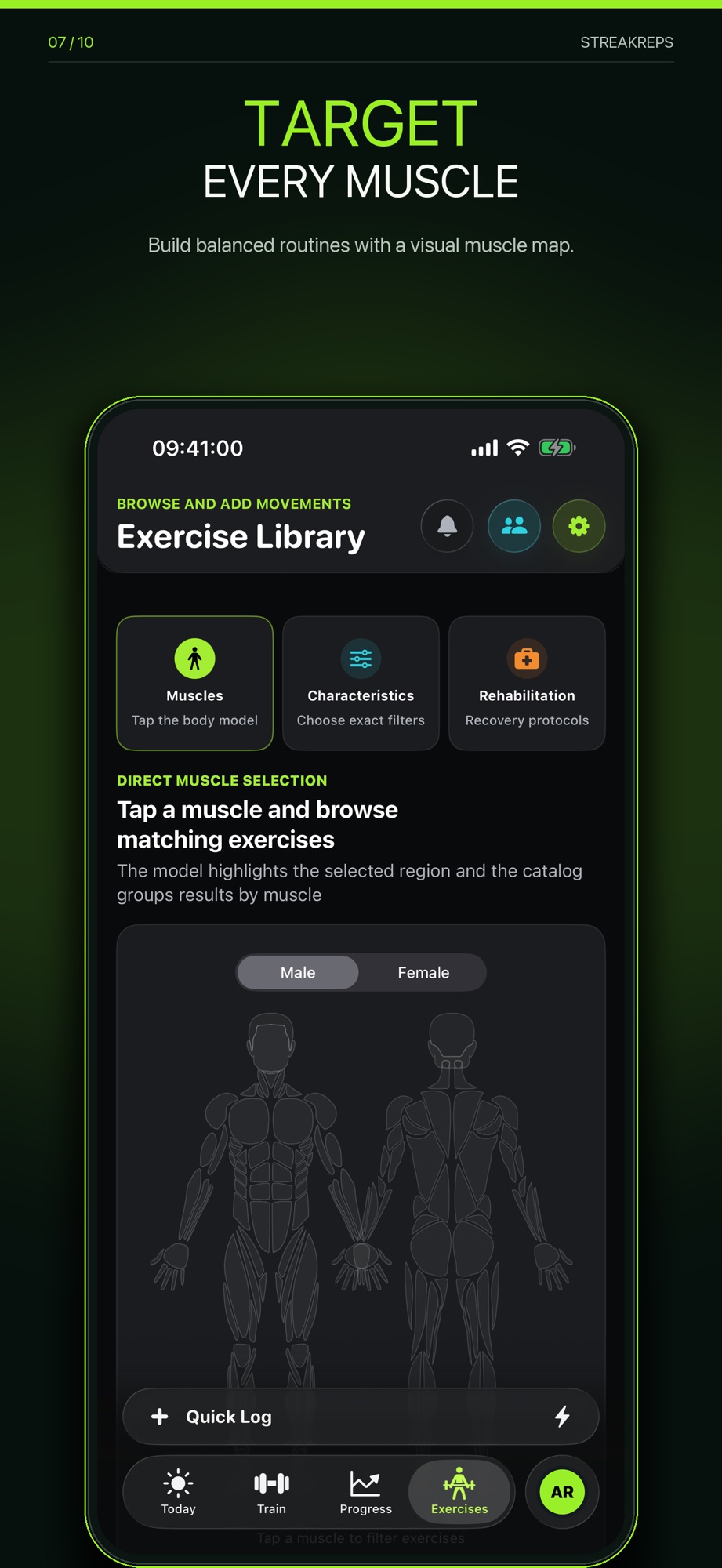 StreakReps: Gym Workout Log screenshot 7