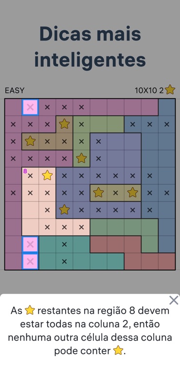Star Battle: puzzle lógico screenshot 4