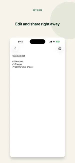 OctiNote screenshot 4