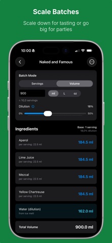 Jarra: Batch Cocktails & ABV screenshot