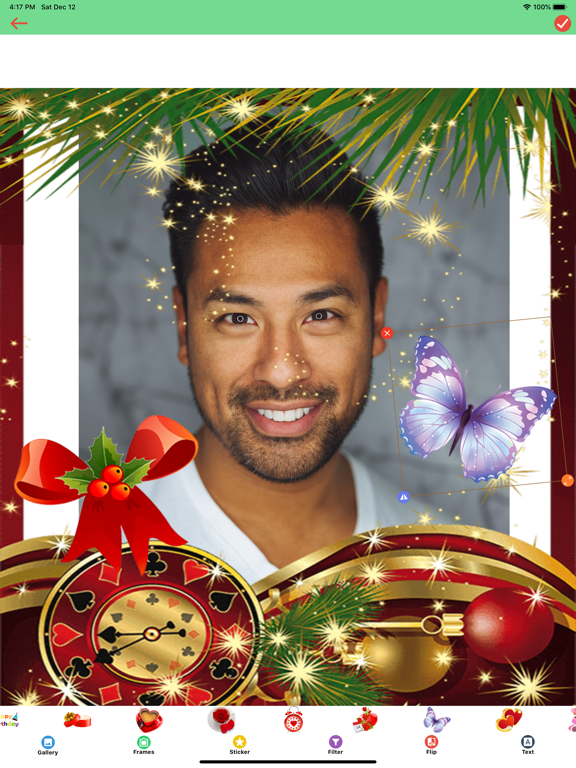 Screenshot #6 pour Noël Cadres Photo éditeur