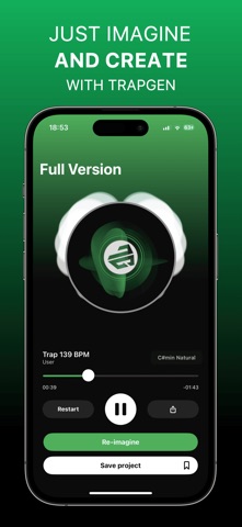 TrapGen: AI Music & Beat Maker screenshot