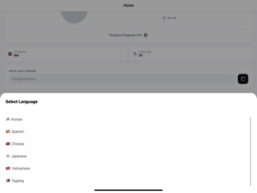 US Citizenship Interview Prep iPad screenshot