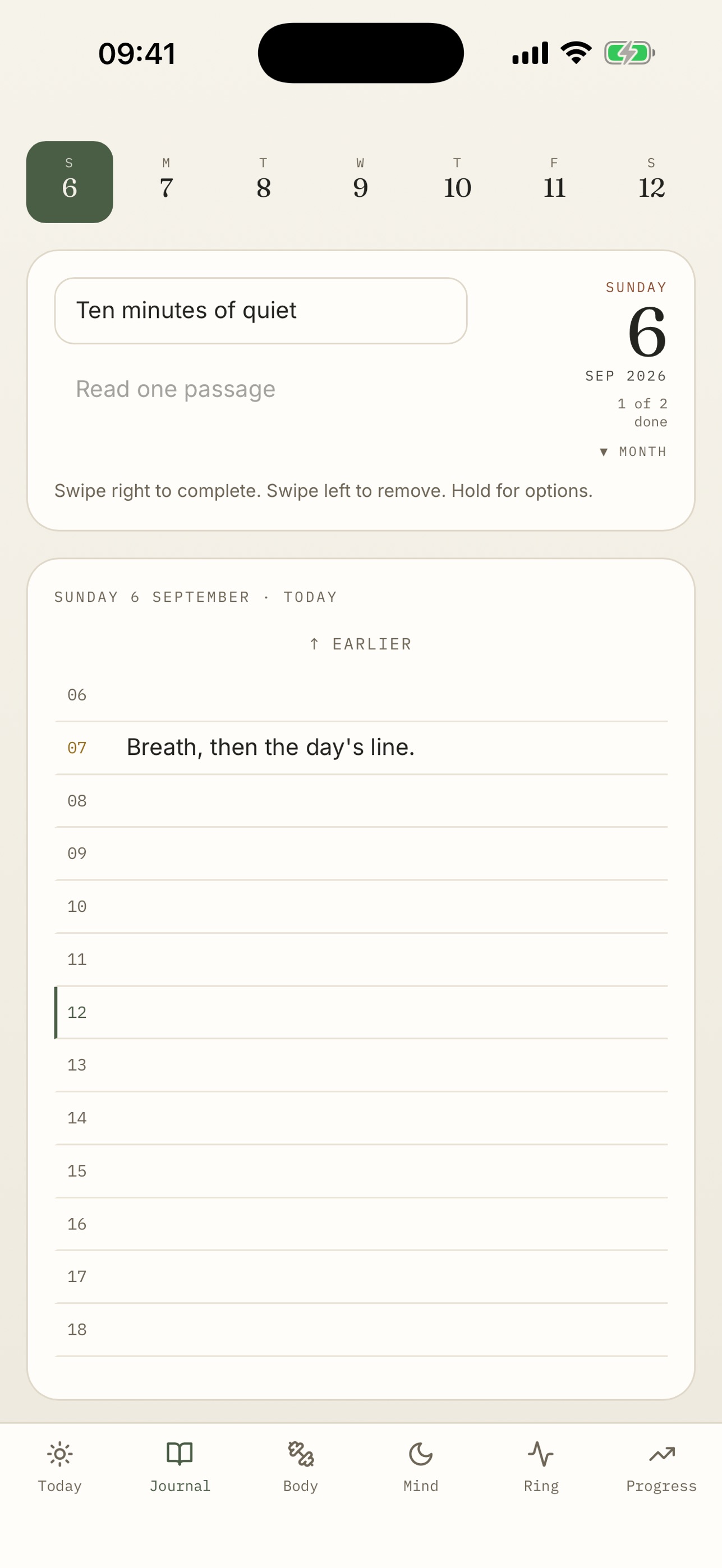 Screenshot 2 of Arete: Daily Practice