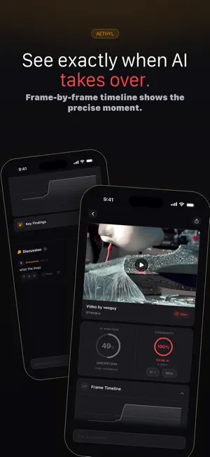 Aethyl: AI Video Detector screenshot 3