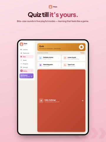 Moin - Learn & Speak German iPad screenshot