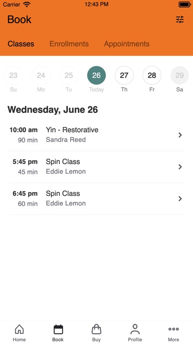 App screenshot