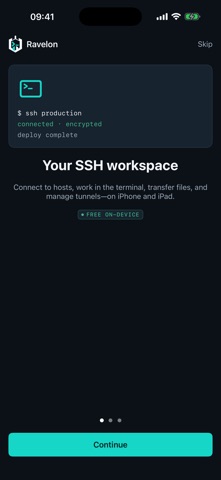 Ravelon: SSH & SFTP screenshot 1