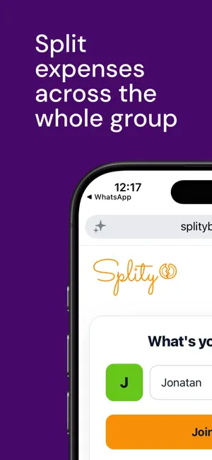 Splity: Bill Splitter & Scan screenshot 4
