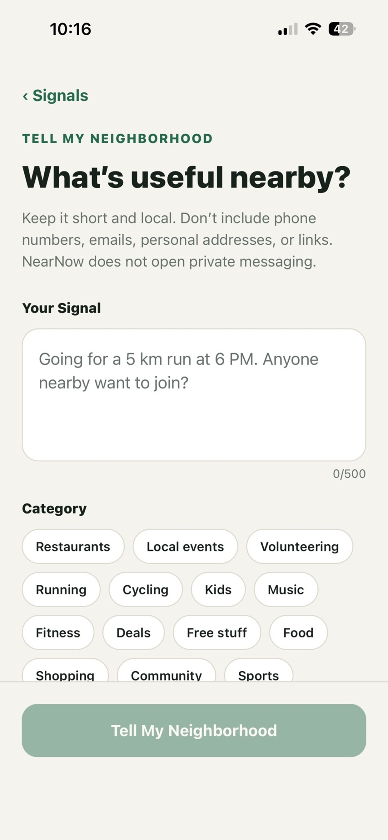 Screenshot 5 of NearNow