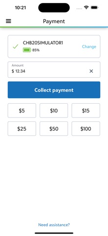 Blackbaud MobilePay Terminal Screenshot 1 of 6