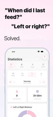 Nuri - Baby Journal & Tracker screenshot