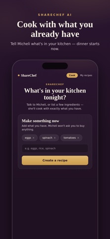ShareChef AI screenshot