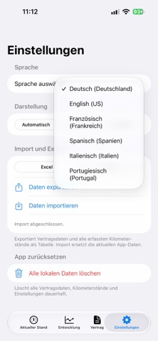 Leasemeter screenshot 6