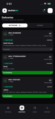 Saathigro Delivery Screenshot 3 of 5