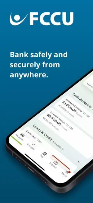 FCCU Mobile Banking screenshot 1