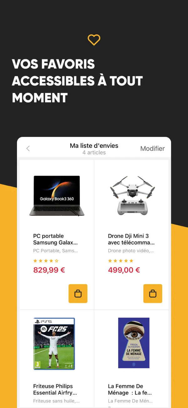 Screenshot #3 pour FNAC - Achat en ligne