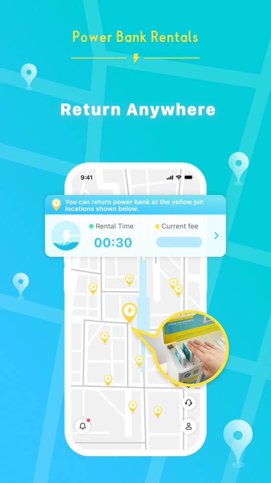 #5. ChargeSPOT 自助租借移動電源 (iOS) 由: INFORICH ASIA HONG KONG LIMITED