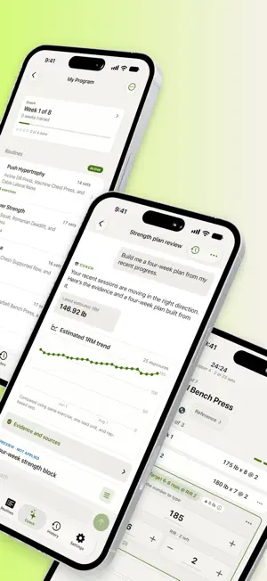 RIRLift: Hypertrophy Log screenshot 2