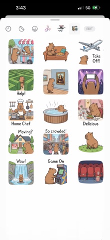 Everyday Vibe Stickers screenshot