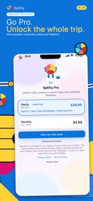 Splitty: Split Bills & Trips screenshot