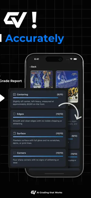CardVis - Sports & TCG Grading screenshot 3