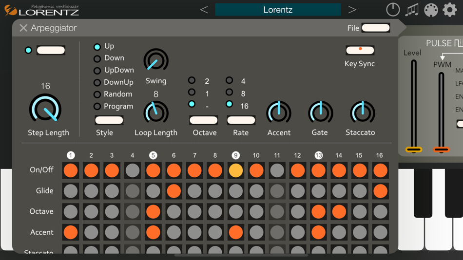 #6. Lorentz - AUv3 Plug-in Synth (iOS) 由: iceWorks, Inc.