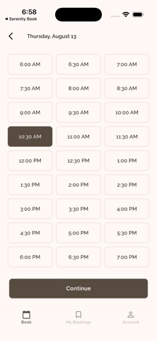 ERTH Wellness & Spa iPhone screenshot