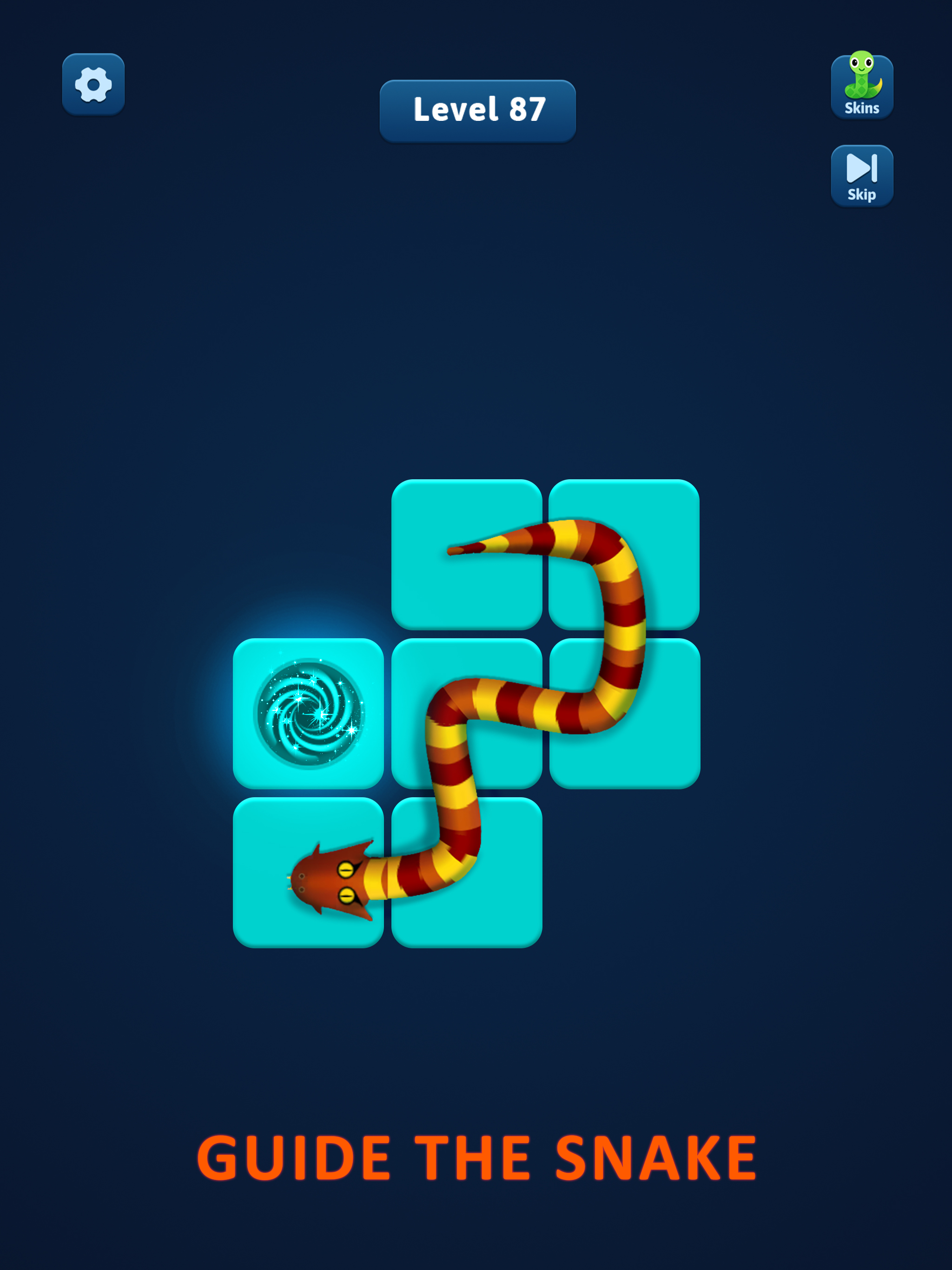 One Line Snake