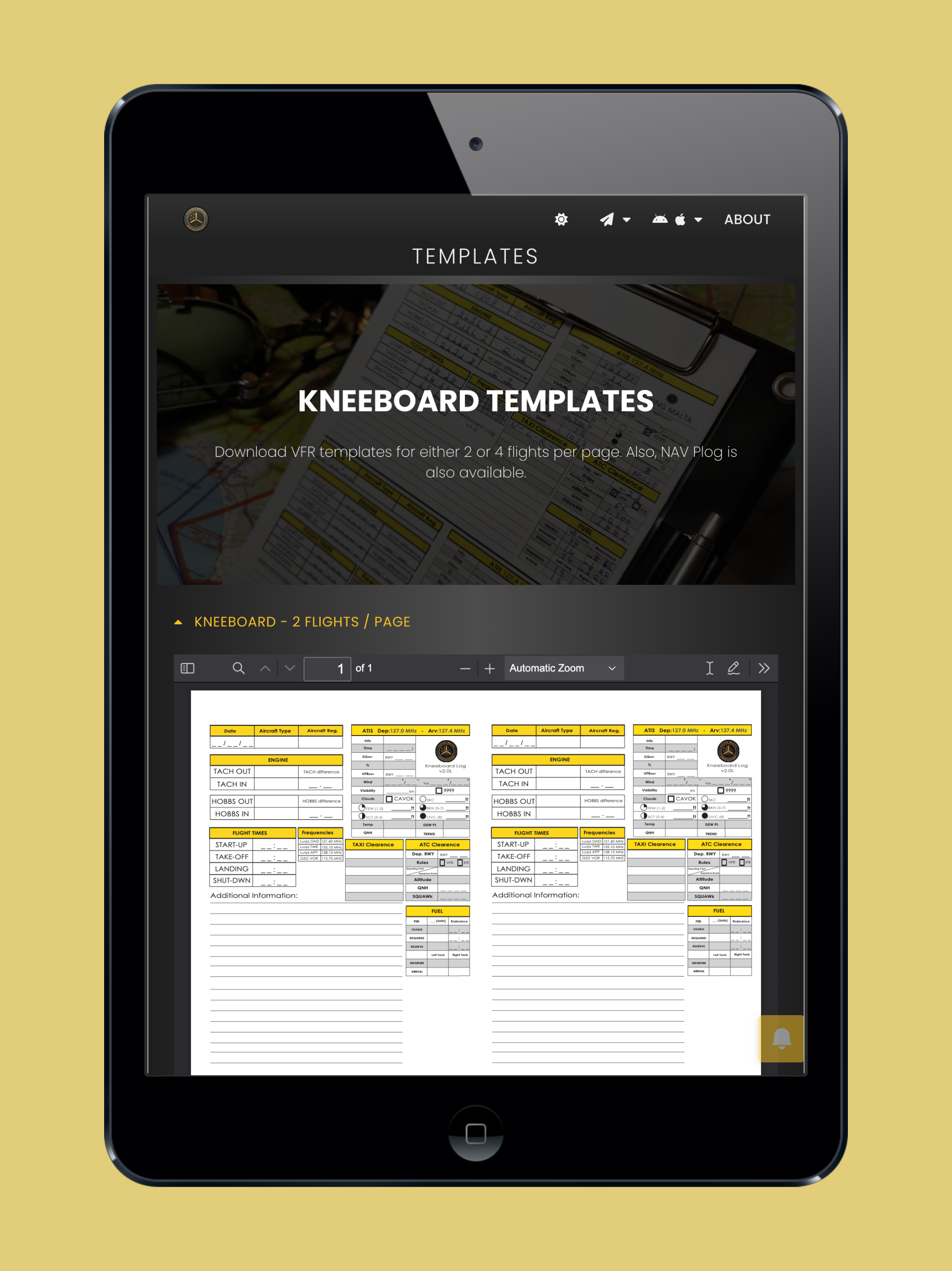 Flying Malta Application screenshot 7