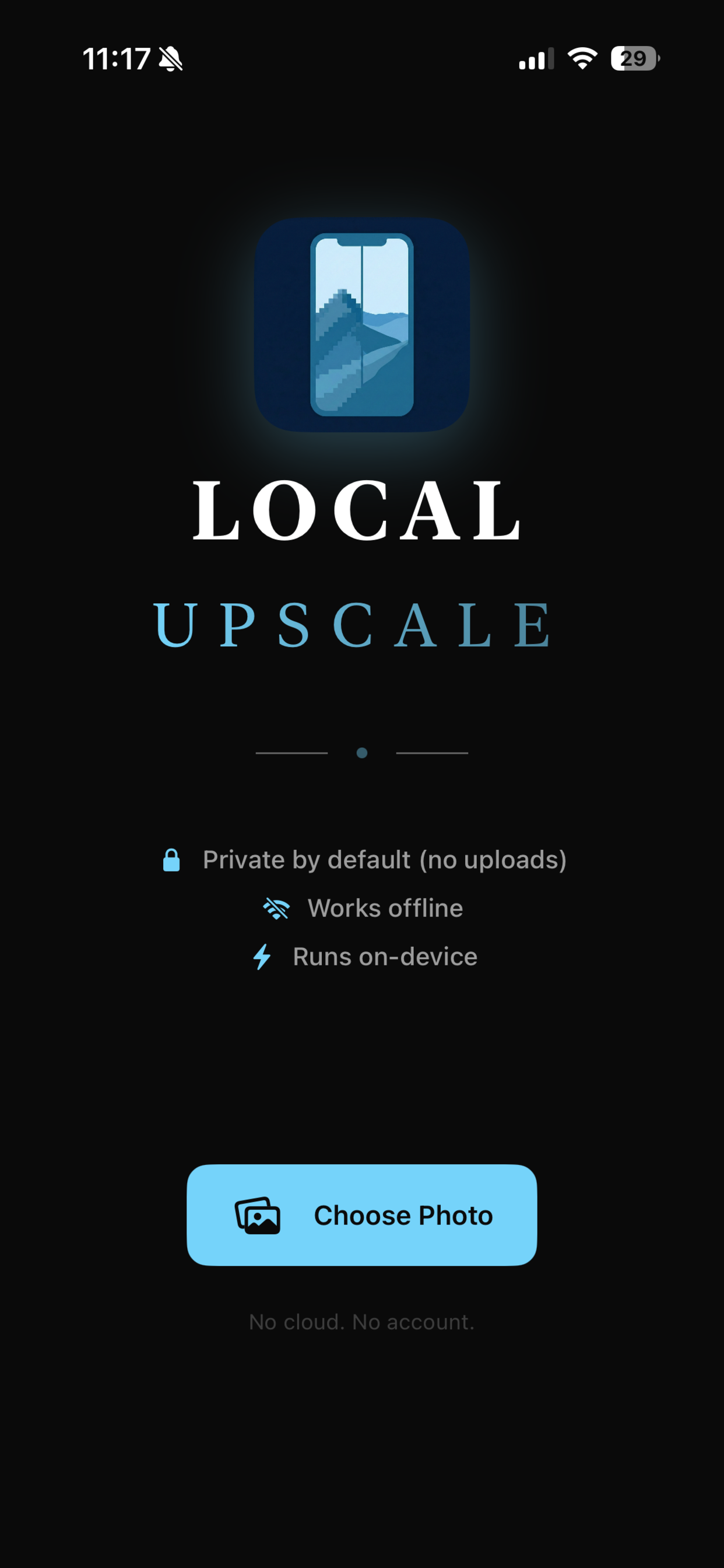 Local Photo Upscaler