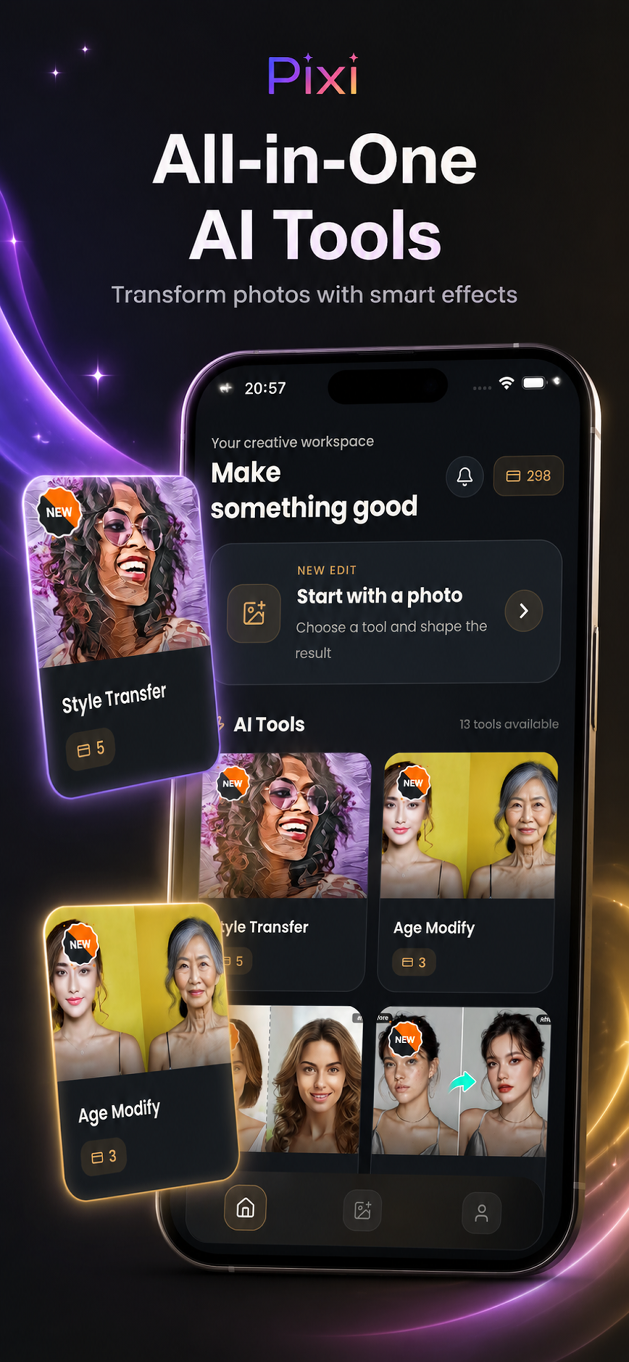 Pixi: AI Photo Editor & Filter screenshot 2