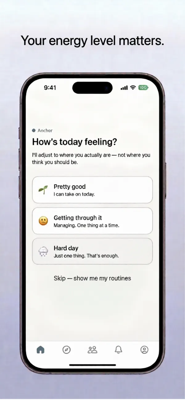 Screenshot #3 pour Anchor: ADHD Routine Tracker