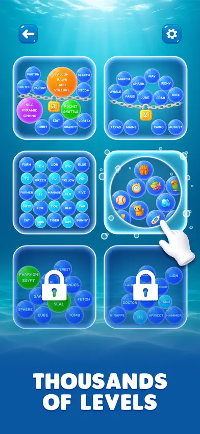 Bubble Word Jam screenshot 3