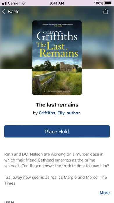 Essex Library Services Screenshot
