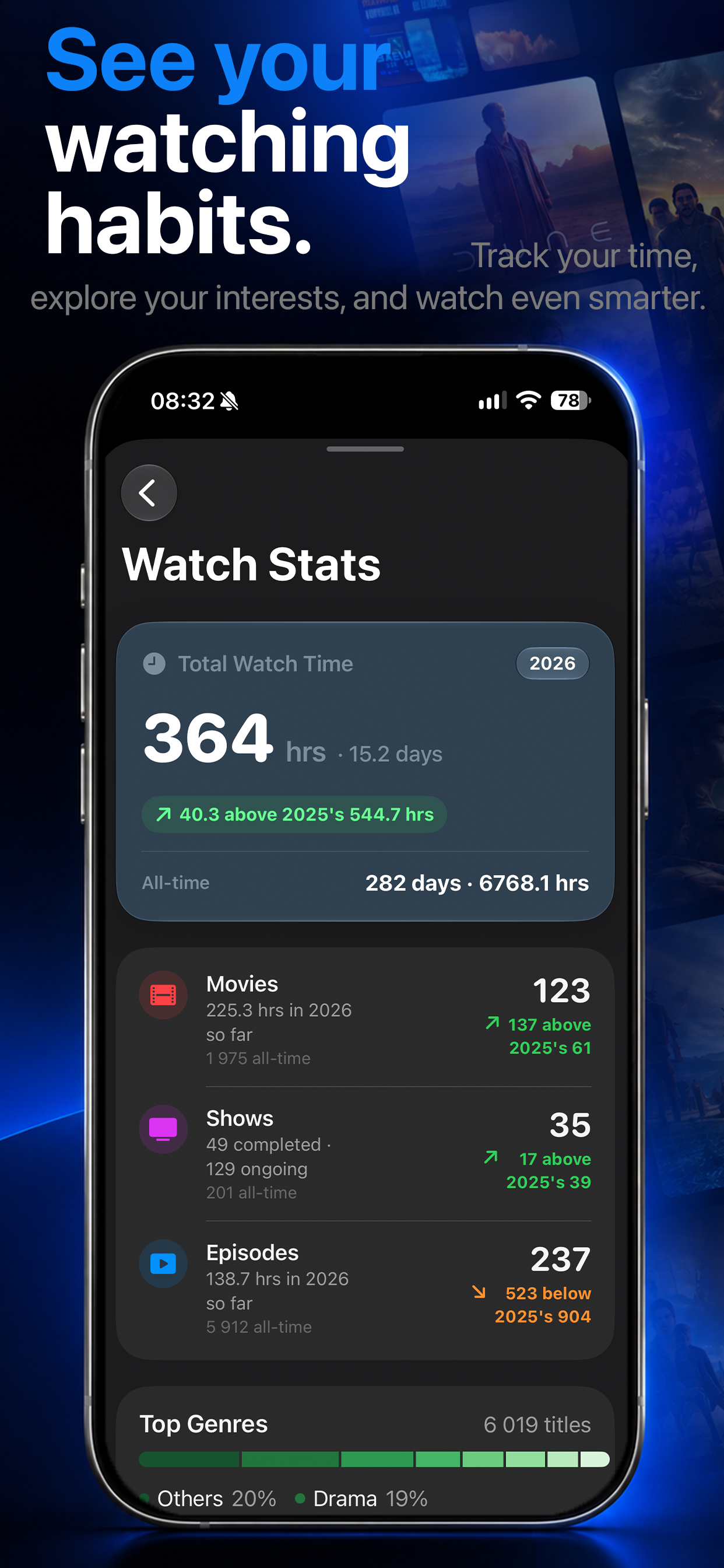 Reeel: TV & Movie Tracker screenshot 7