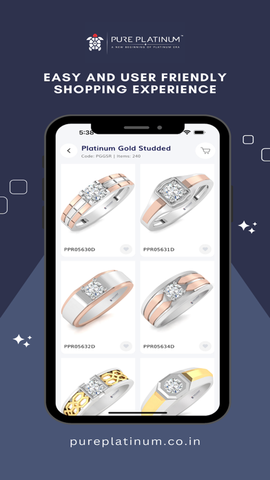 Pure Platinum Jewellery Screenshot