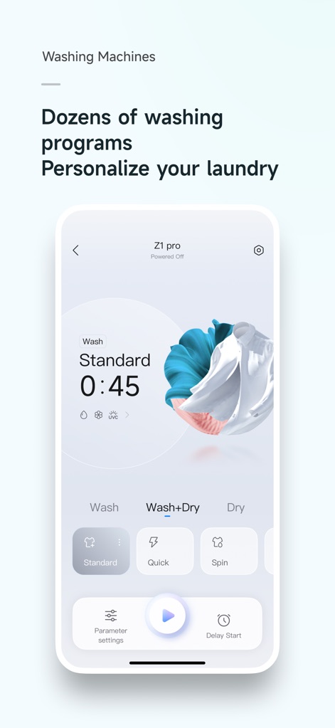 Roborock - Laundry Program Customization