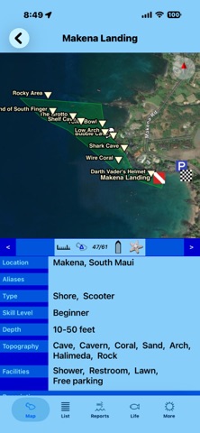 Maui Dive Guide Screenshot 3 of 10
