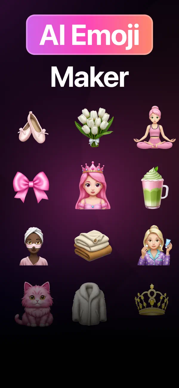 Screenshot #1 pour AI Emoji Maker - Gmoji App