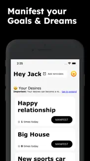 manifestation : attract it iphone screenshot 2