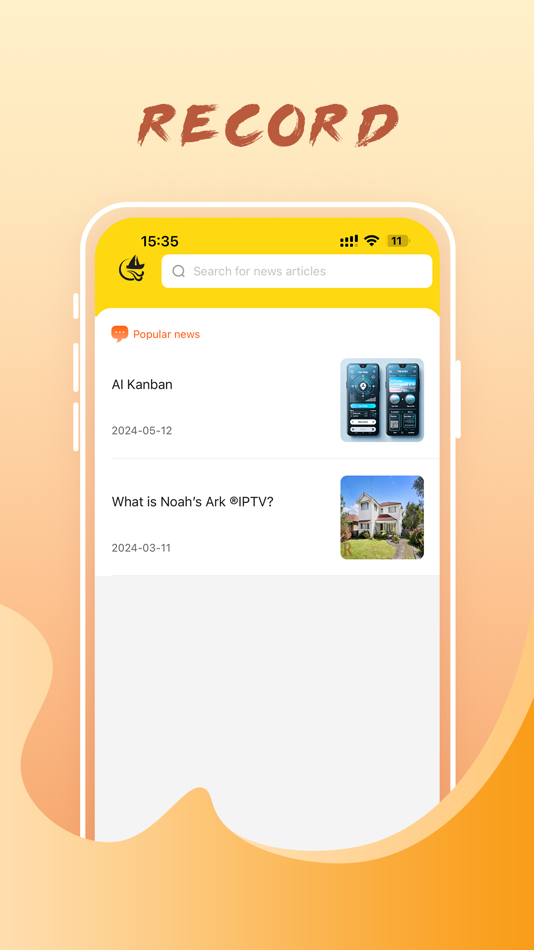 #2. Record (iOS) Podle: NOAH'S ARK GROUP PTY. LTD.