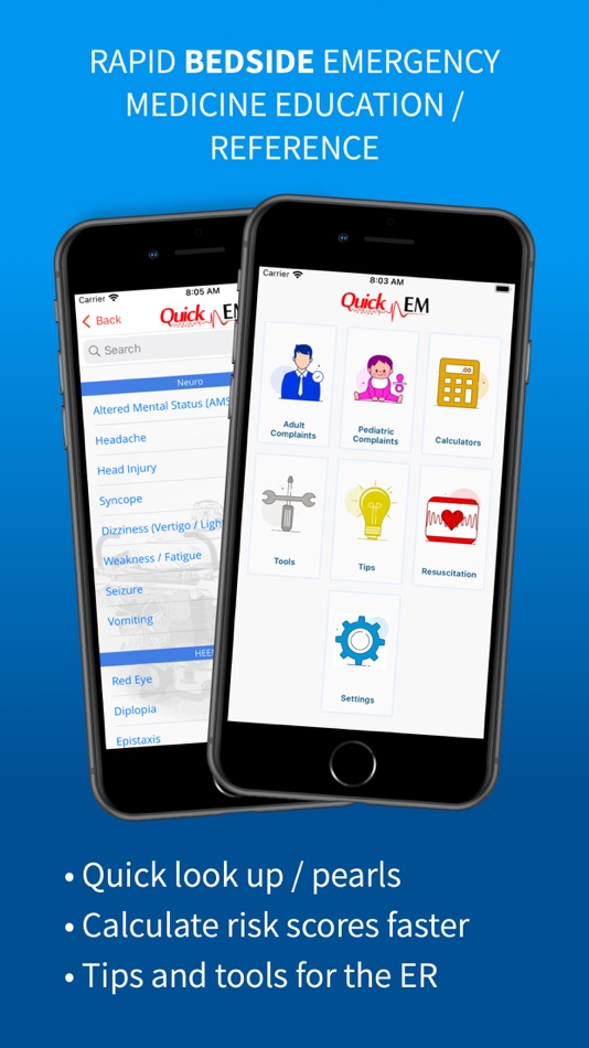 #1. QuickEM (iOS) 게시자: Dirkes Medical, PLLC