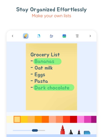 Quick block notes – sketches iPad screenshot