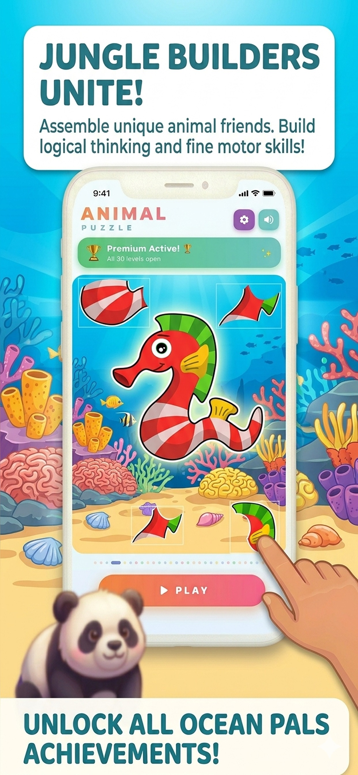 Animal Puzzles Toddler Kids screenshot 4