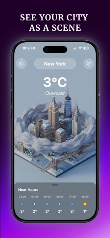 CitiScene – AI Weather iPhone screenshot